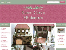 Tablet Screenshot of karencary.com